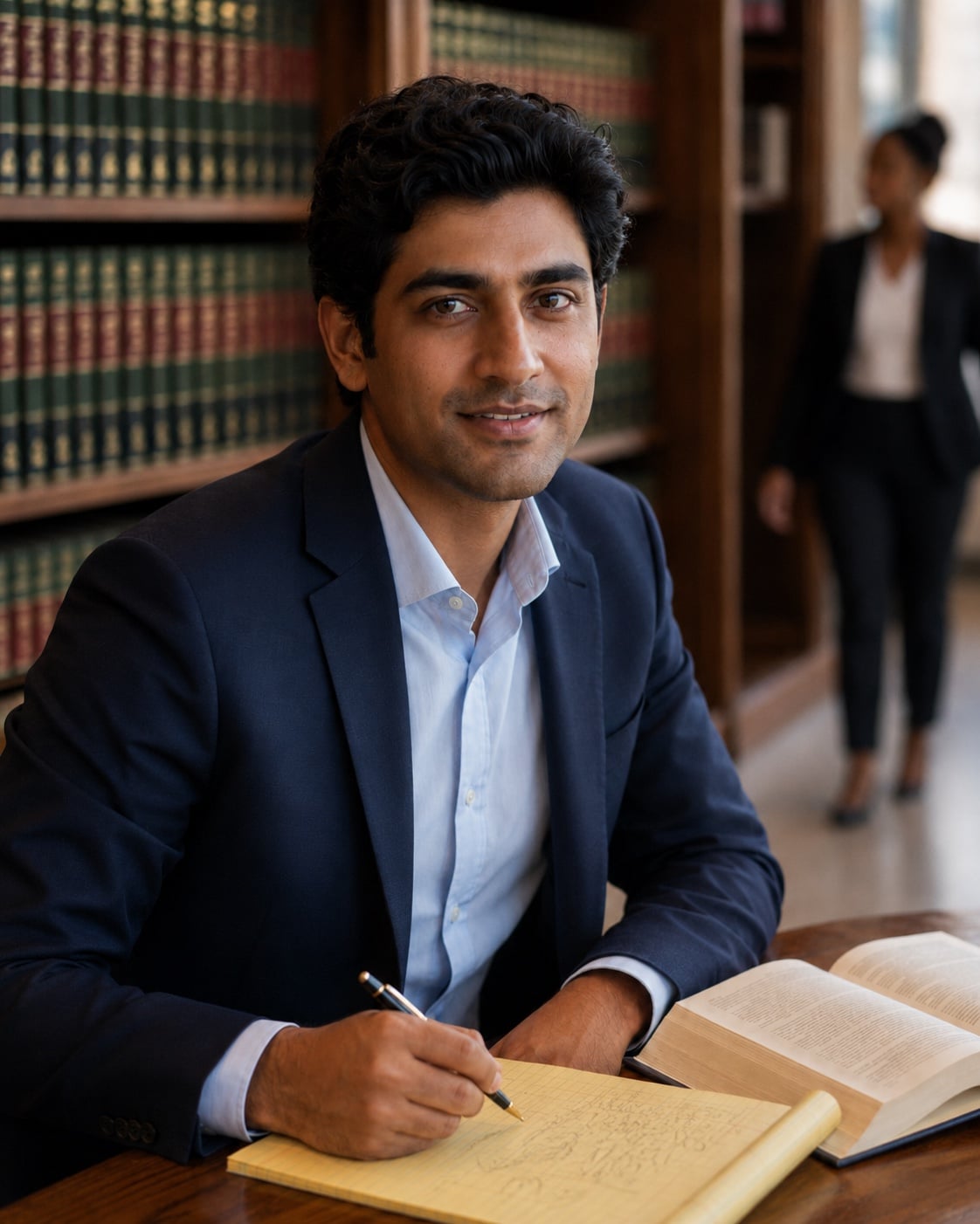 Law fellow — Pre-Law co-teaching faculty (sample profile)